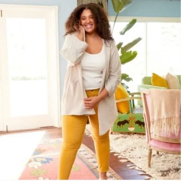 𝅺NEW Donni Sandwash Ribbed Open Cardigan - Picture 2 of 8